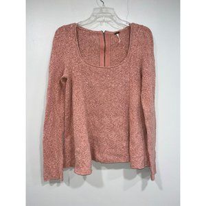 Free People Soft Pullover Sweater Blouse Top Size Small‎ Long Sleeve